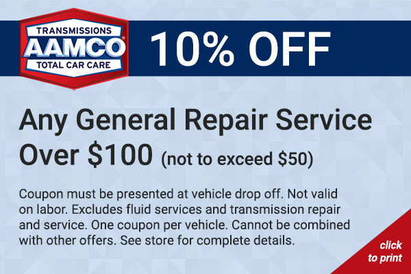 10% general repair coupon